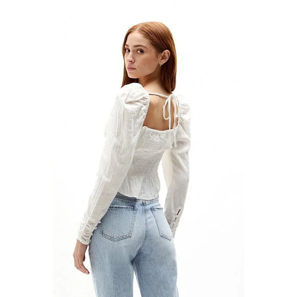 Free People Chloe Long Sleeve Top
